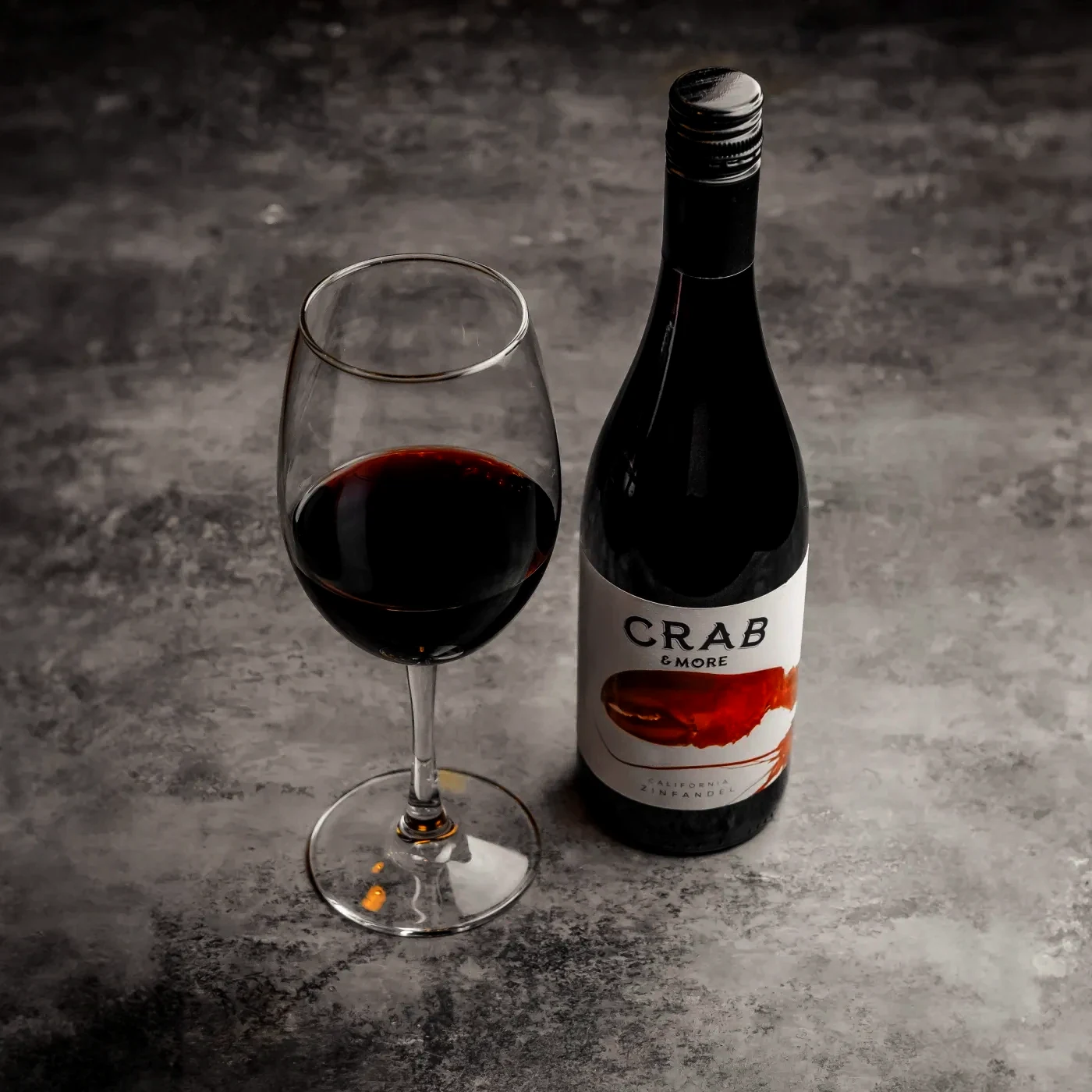 Crab & more zinfandel bronco company